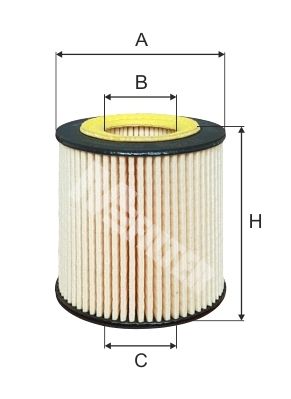 MFILTER Масляный фильтр TE 4006