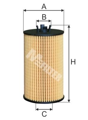 MFILTER alyvos filtras TE 648