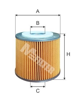 MFILTER Масляный фильтр TE 650