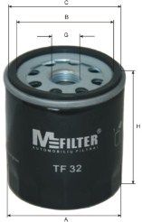 MFILTER alyvos filtras TF 32