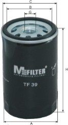 MFILTER alyvos filtras TF 39