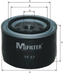 MFILTER alyvos filtras TF 57