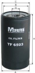 MFILTER alyvos filtras TF 6503