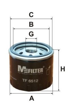 MFILTER alyvos filtras TF 6512