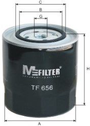 MFILTER alyvos filtras TF 656