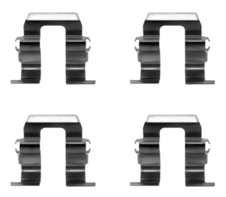 MINTEX priedų komplektas, diskinių stabdžių trinkelės MBA1259