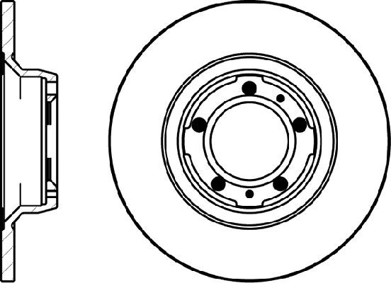 MINTEX Тормозной диск MDC1154