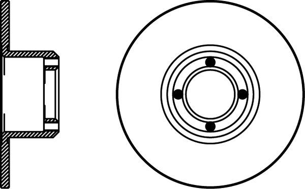 MINTEX Тормозной диск MDC264