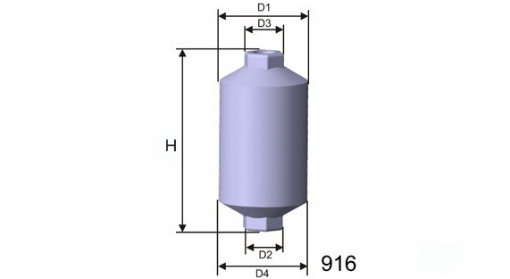 MISFAT kuro filtras E511