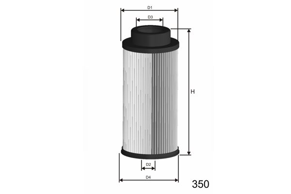 MISFAT kuro filtras F004