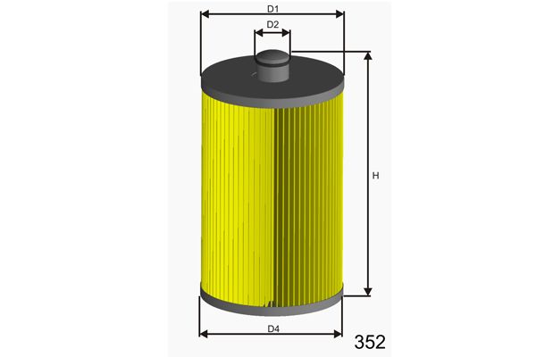 MISFAT kuro filtras F012