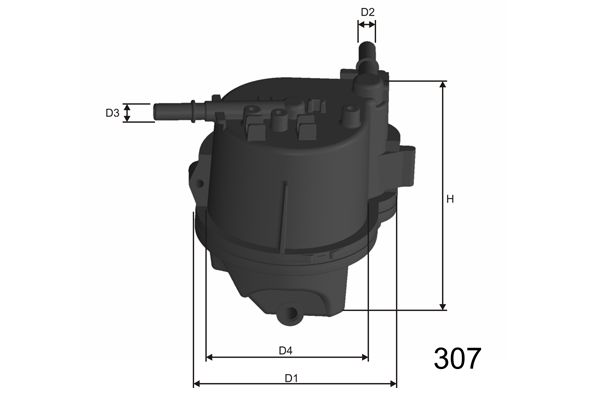 MISFAT kuro filtras F112