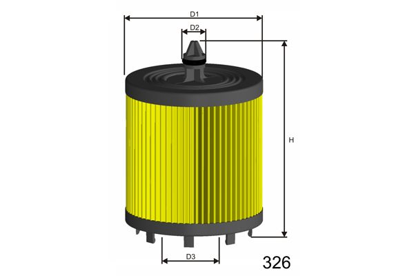 MISFAT alyvos filtras L024