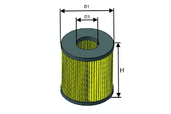 MISFAT alyvos filtras L143