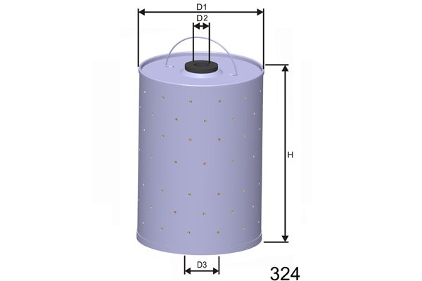 MISFAT alyvos filtras L482A
