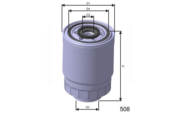 MISFAT kuro filtras M366