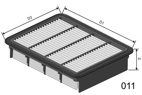 MISFAT oro filtras P410