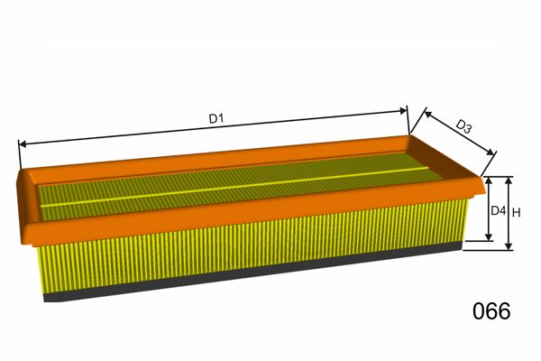 MISFAT oro filtras P429A