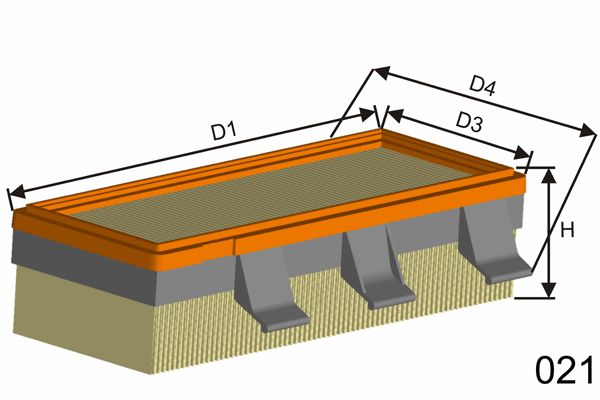 MISFAT oro filtras P709