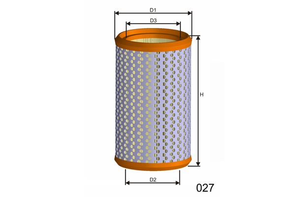 MISFAT oro filtras R232