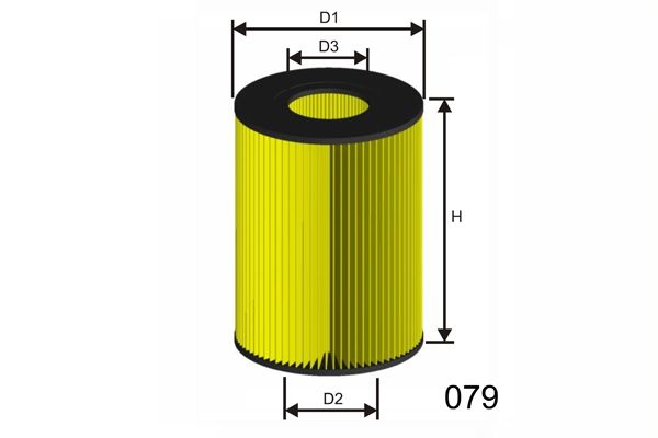 MISFAT oro filtras R292