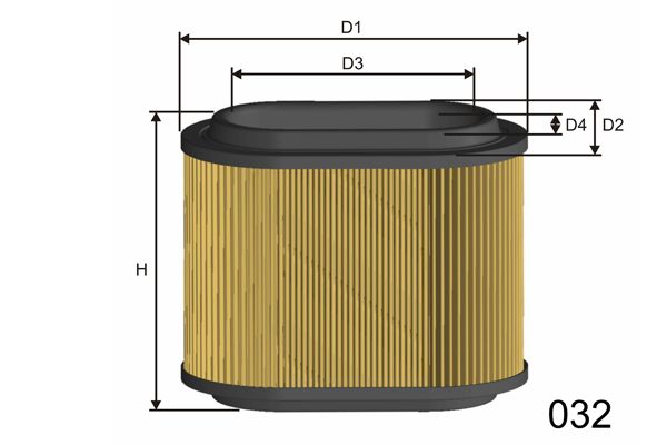 MISFAT oro filtras R429