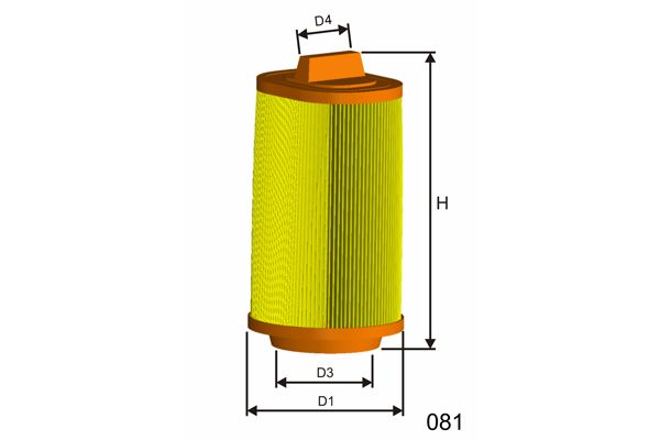 MISFAT oro filtras R432