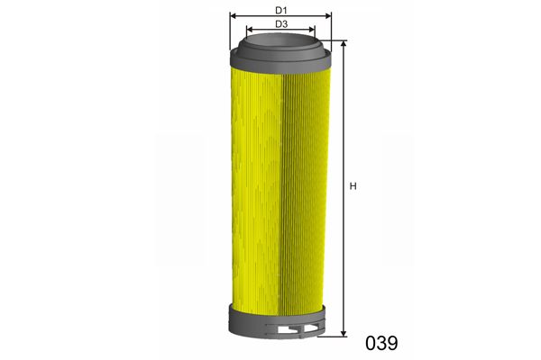 MISFAT oro filtras R435