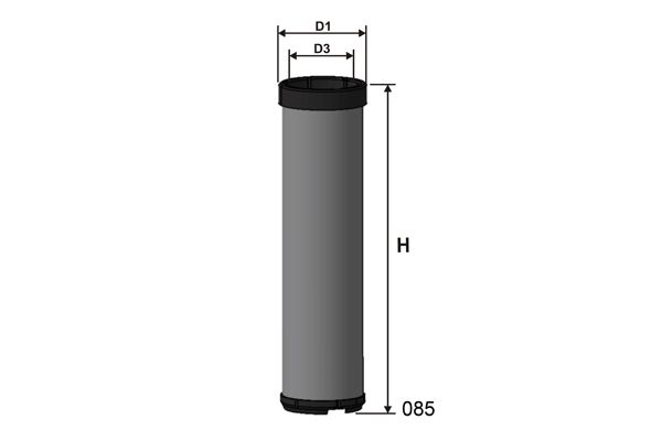 MISFAT Фильтр добавочного воздуха R545