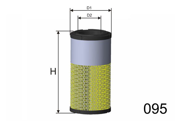 MISFAT oro filtras R646