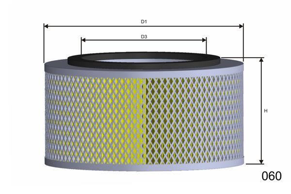 MISFAT oro filtras R851