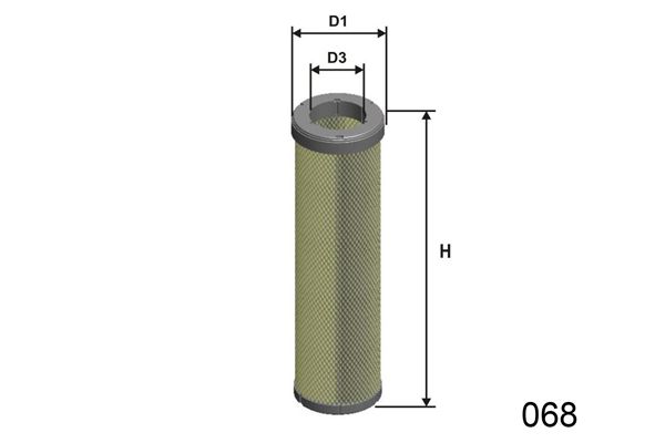 MISFAT antrinis oro filtras RM817