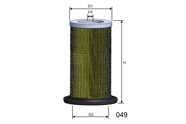 MISFAT antrinis oro filtras RM898