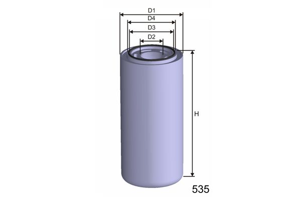MISFAT alyvos filtras Z144