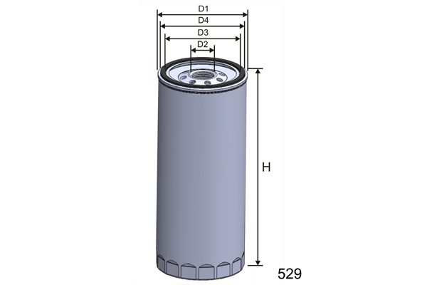 MISFAT alyvos filtras Z288