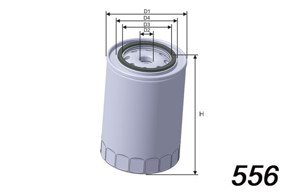 MISFAT alyvos filtras Z639