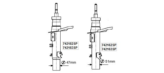 MONROE Амортизатор 742163SP