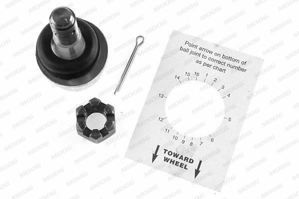 MOOG Шарнир независимой подвески / поворотного рычага AMGK7429