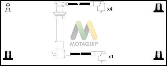 MOTAQUIP uždegimo laido komplektas LDRL1019