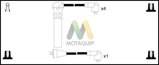 MOTAQUIP uždegimo laido komplektas LDRL117