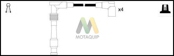 MOTAQUIP Комплект проводов зажигания LDRL1189