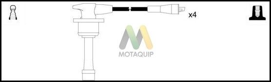 MOTAQUIP Комплект проводов зажигания LDRL1192
