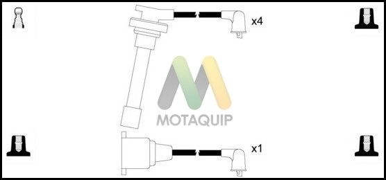 MOTAQUIP uždegimo laido komplektas LDRL1292