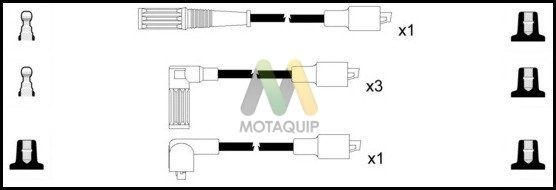 MOTAQUIP Комплект проводов зажигания LDRL1482