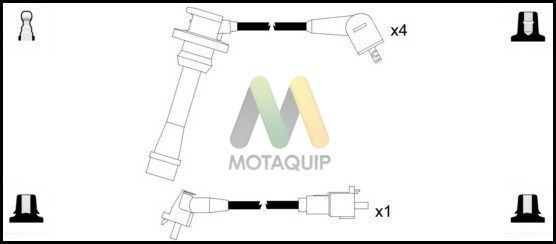 MOTAQUIP Комплект проводов зажигания LDRL1510
