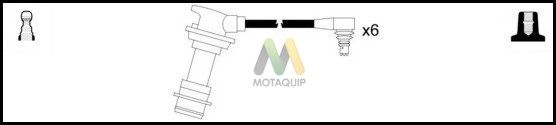 MOTAQUIP Комплект проводов зажигания LDRL1545