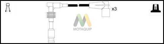 MOTAQUIP Комплект проводов зажигания LDRL1581