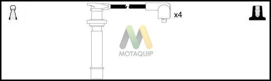 MOTAQUIP Комплект проводов зажигания LDRL1614