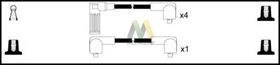 MOTAQUIP Комплект проводов зажигания LDRL1731
