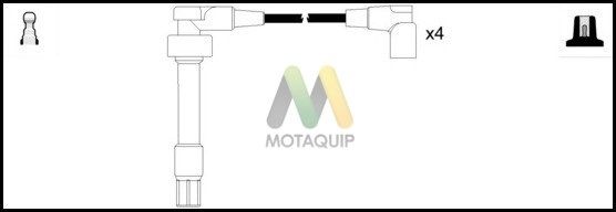 MOTAQUIP Комплект проводов зажигания LDRL1756